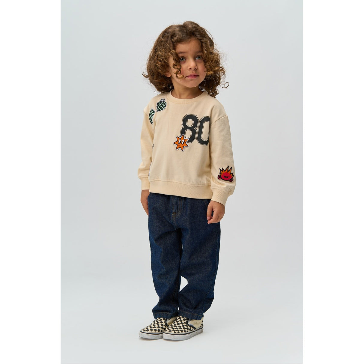 THE NEW Siblings Gardenia Raymond Oversize Collegegenser