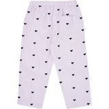 Copenhagen Colors Lavender W. Navy Hearts Twill Heart Bukser