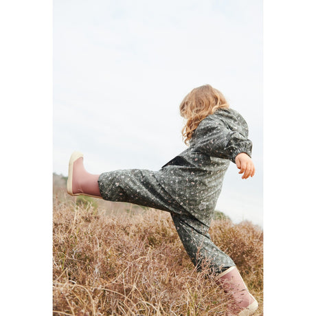 Wheat Forest Lake Checked Flowers Regntøy Olo Bukser