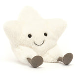 Jellycat Amuseable Stjerne Creme 24 cm