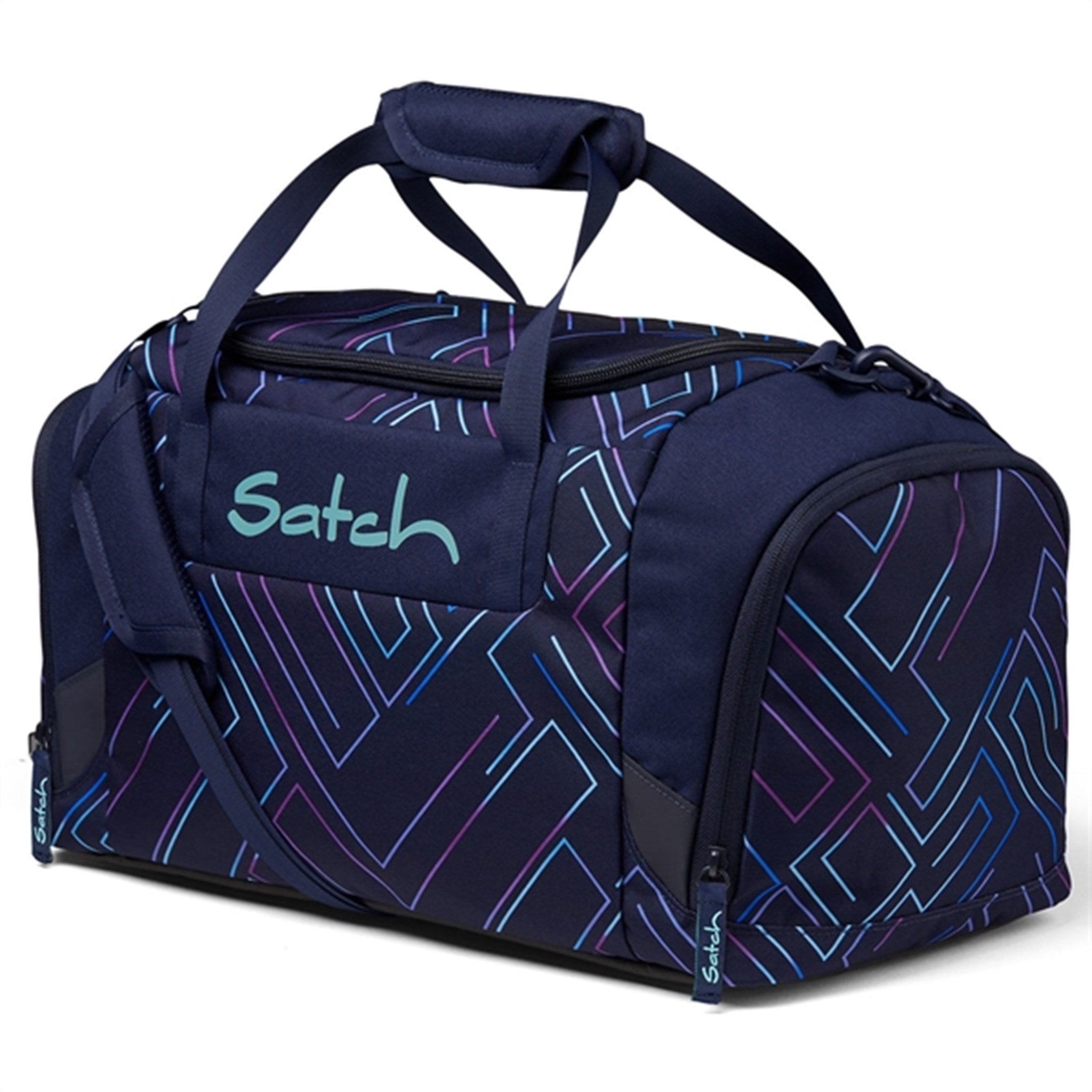 Satch Sportsbag Purple Laser