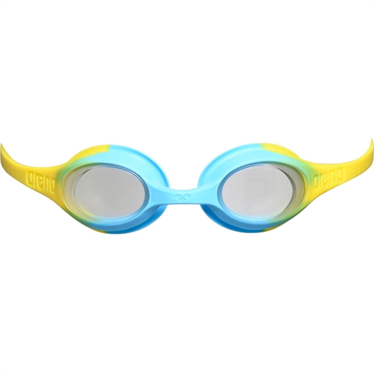 Arena Spider Svømmebriller Kids Clear-Yellow-Lightblue