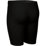 Arena Team Swim Jammer Lang Badbyxor Solid Black-White 8