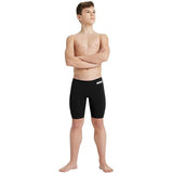 Arena Team Swim Jammer Lang Badbyxor Solid Black-White 3