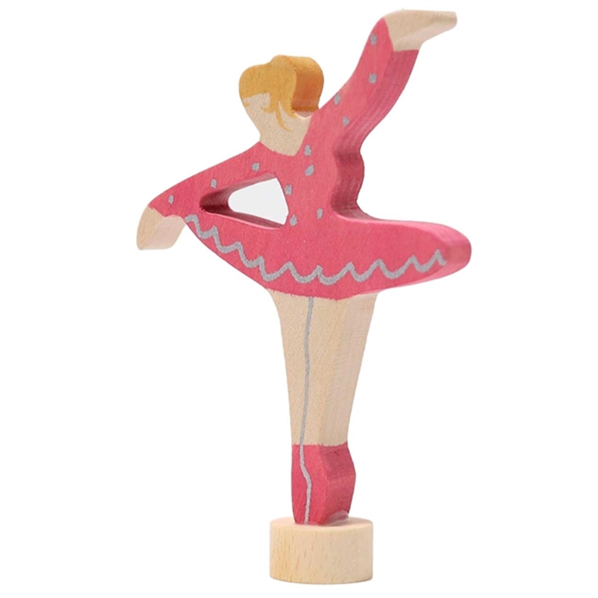 GRIMM´S Dekorativ Figur Ballerina Rubin Rød