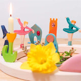 GRIMM´S Dekorativ Figur Ballerina Rubin Rød