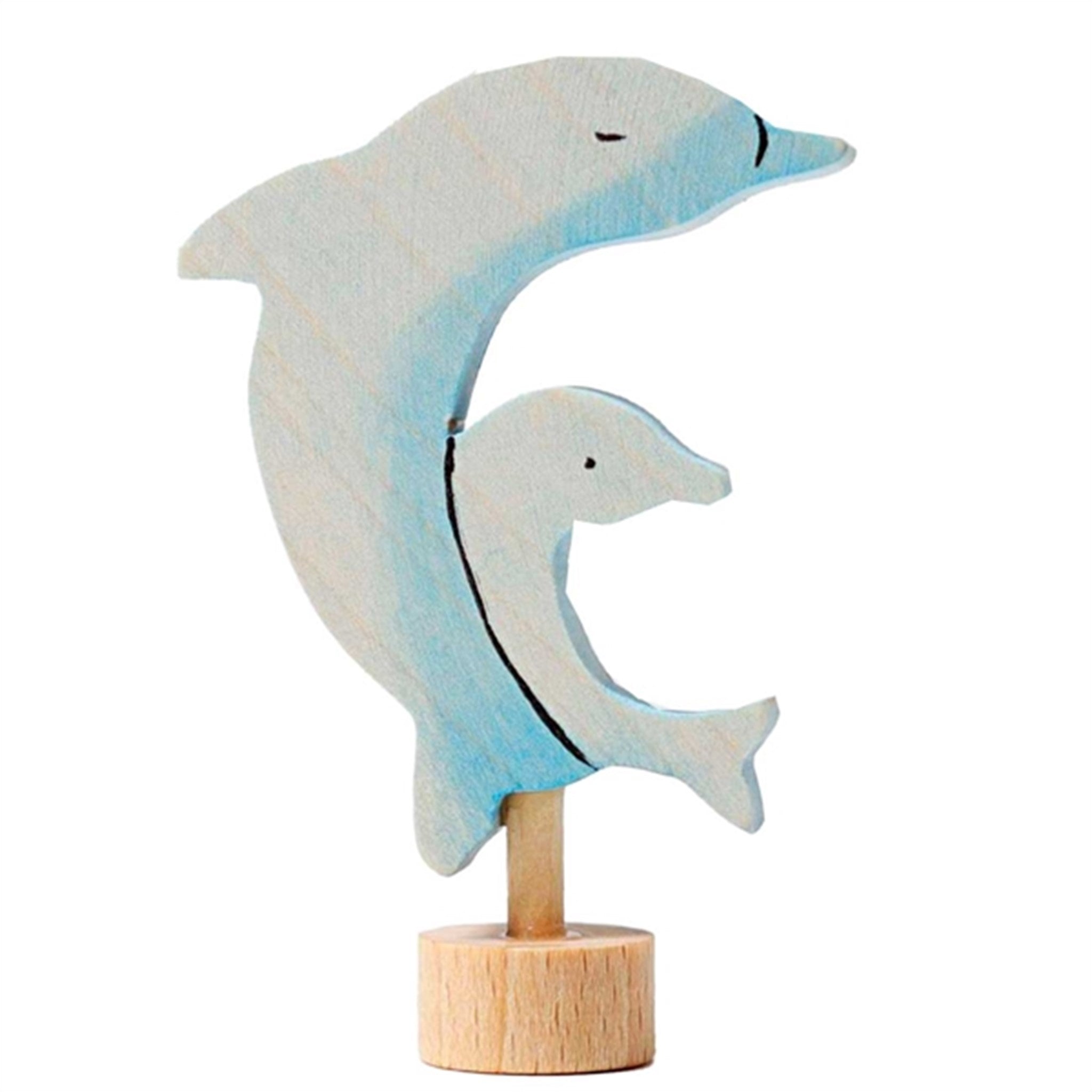 GRIMM´S Dekorativ Figur To Delfiner