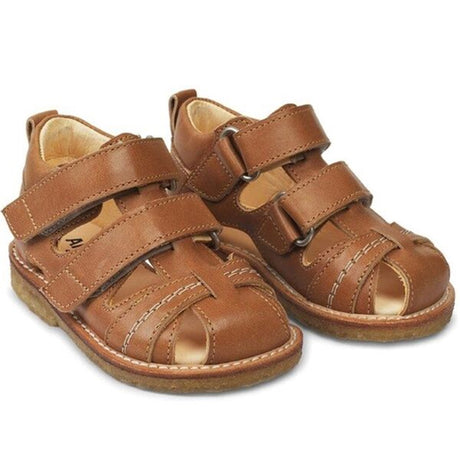 Angulus Begyndersandal m. Velcro Cognac 0506-101-1554