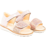 Angulus Sandaler Pale Rose/Rose Glitter