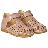 Angulus  Nybegynner sandal M. Borrelås Dark Peach