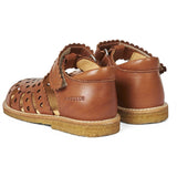 Angulus  Nybegynner sandal M. Borrelås Cognac 3