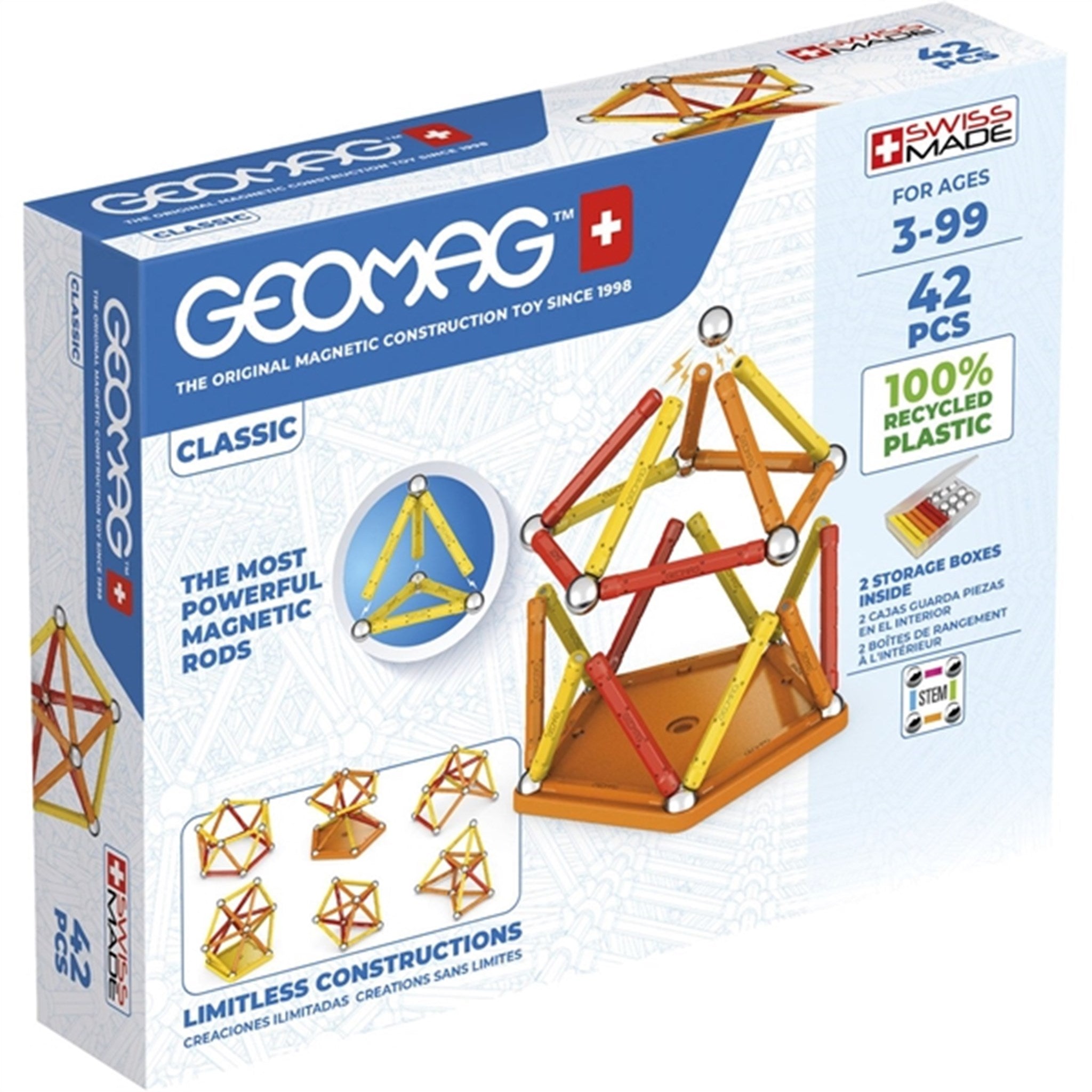 Geomag Classic Recycled 42 pcs