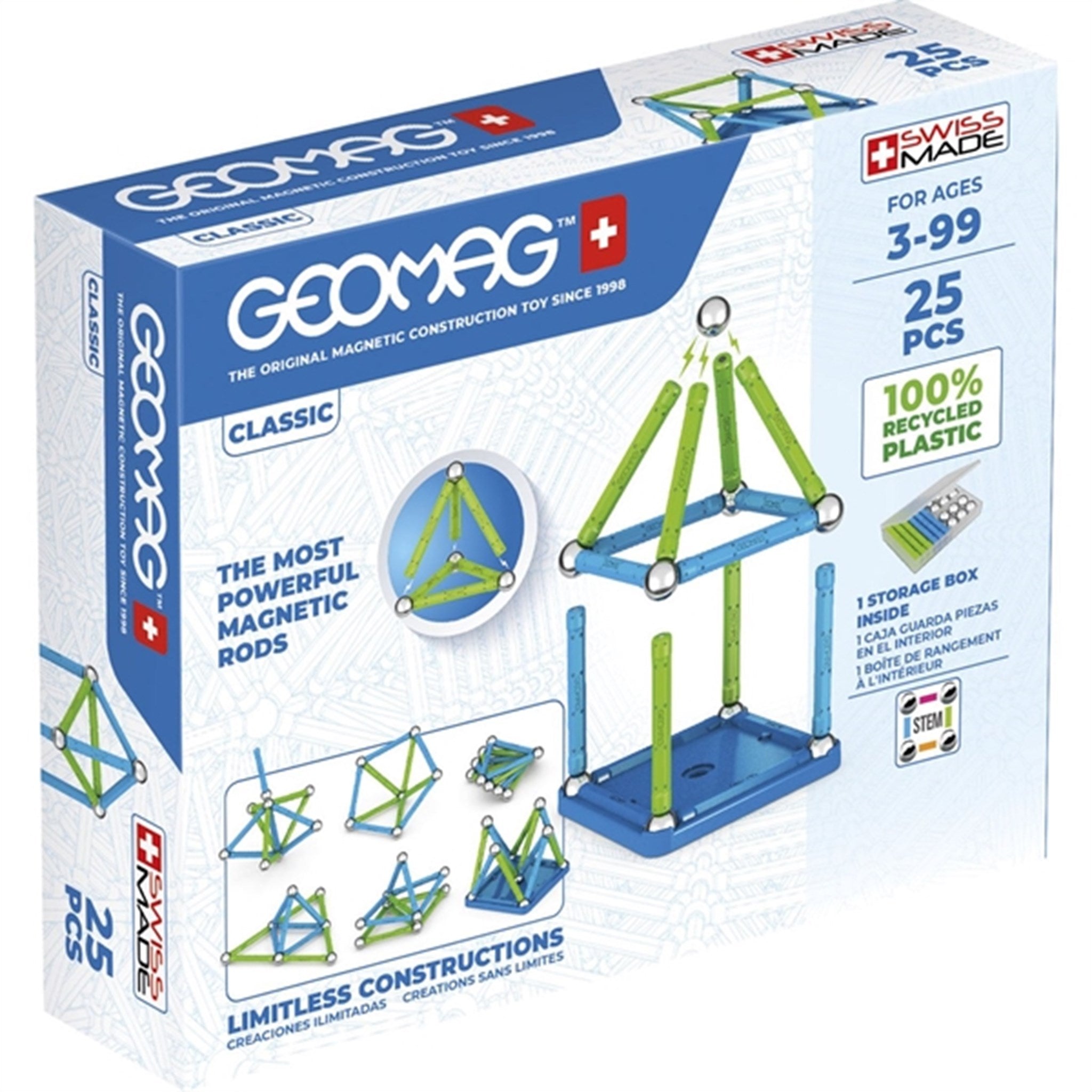 Geomag Classic Recycled 25 pcs