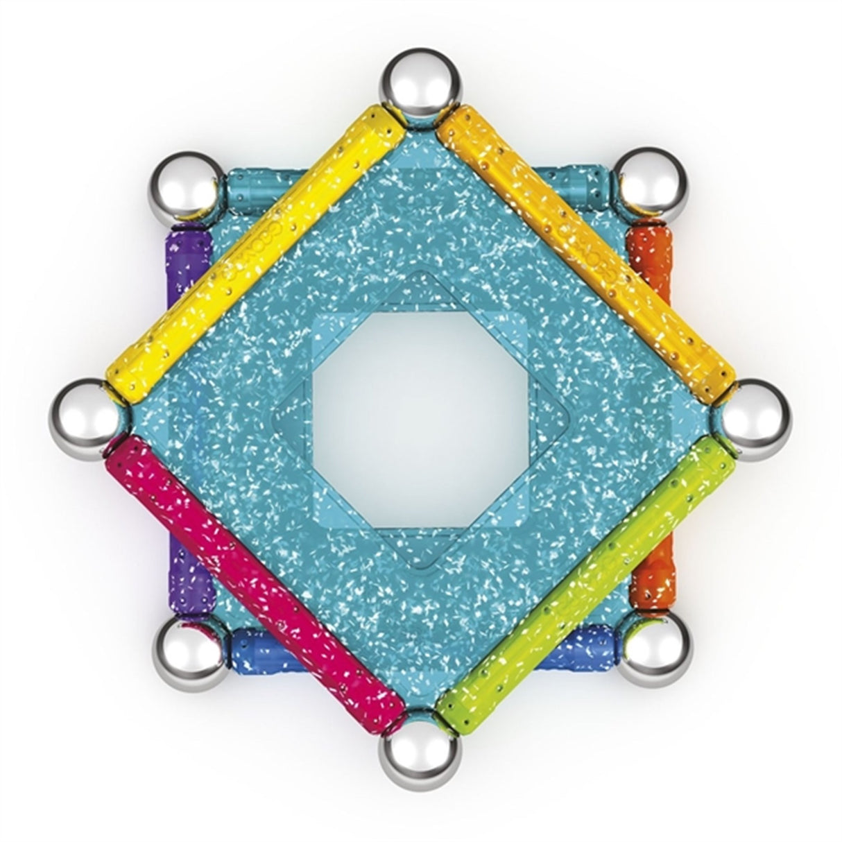 Geomag Glitter Panels Recycled 22 stk 6