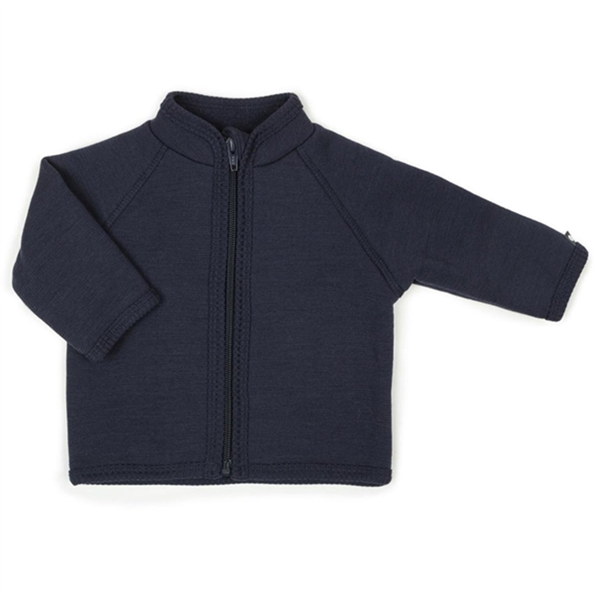 Smallstuff Ull Cardigan med Glidelås Navy