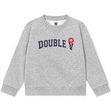 Wood Wood Grey Melange Rod Ivy Collegegenser