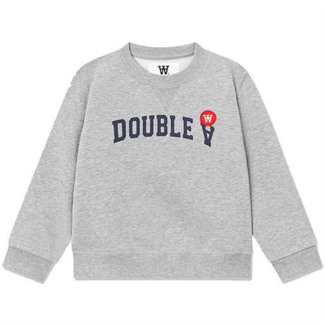 Wood Wood Grey Melange Rod Ivy Collegegenser