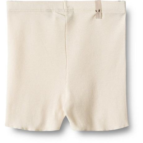 Wheat Cream Rib Shorts Sine 2