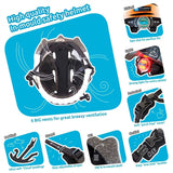 Crazy Safety Zebra Cykelhjelm Black/White