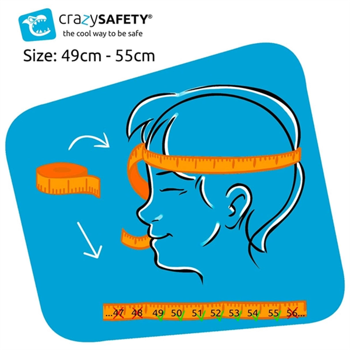 Crazy Safety Football Cykelhjelm Black