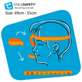Crazy Safety Dino Cykelhjelm Pink