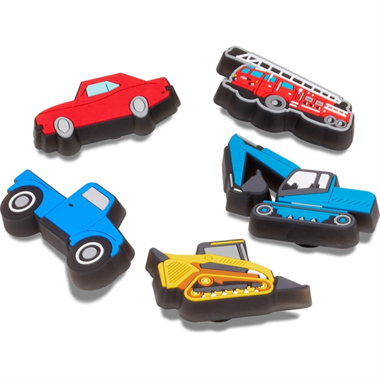 Crocs Jibbitz™ Lights Up Cars Trucks 5-pakning 3