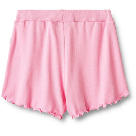 Wheat Pink Rib Shorts Gertrud