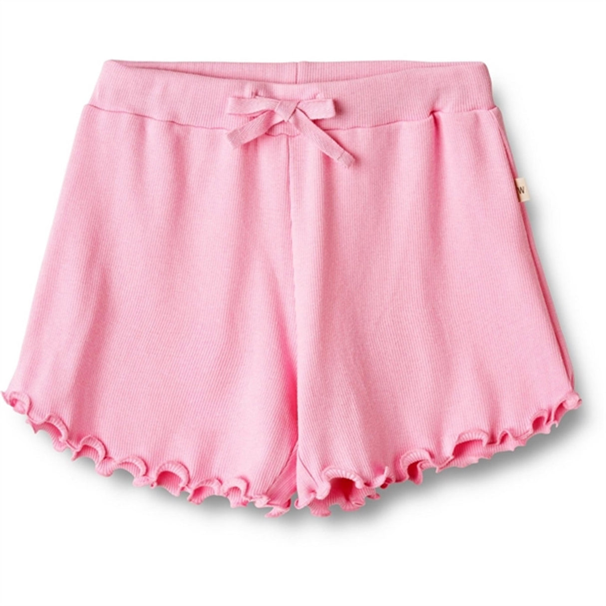 Wheat Pink Rib Shorts Gertrud