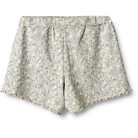 Wheat Sandshell Mini Flowers Rib Shorts Gertrud 2