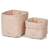 MarMar Opbevaringskurv 2-Pak Beige Rose