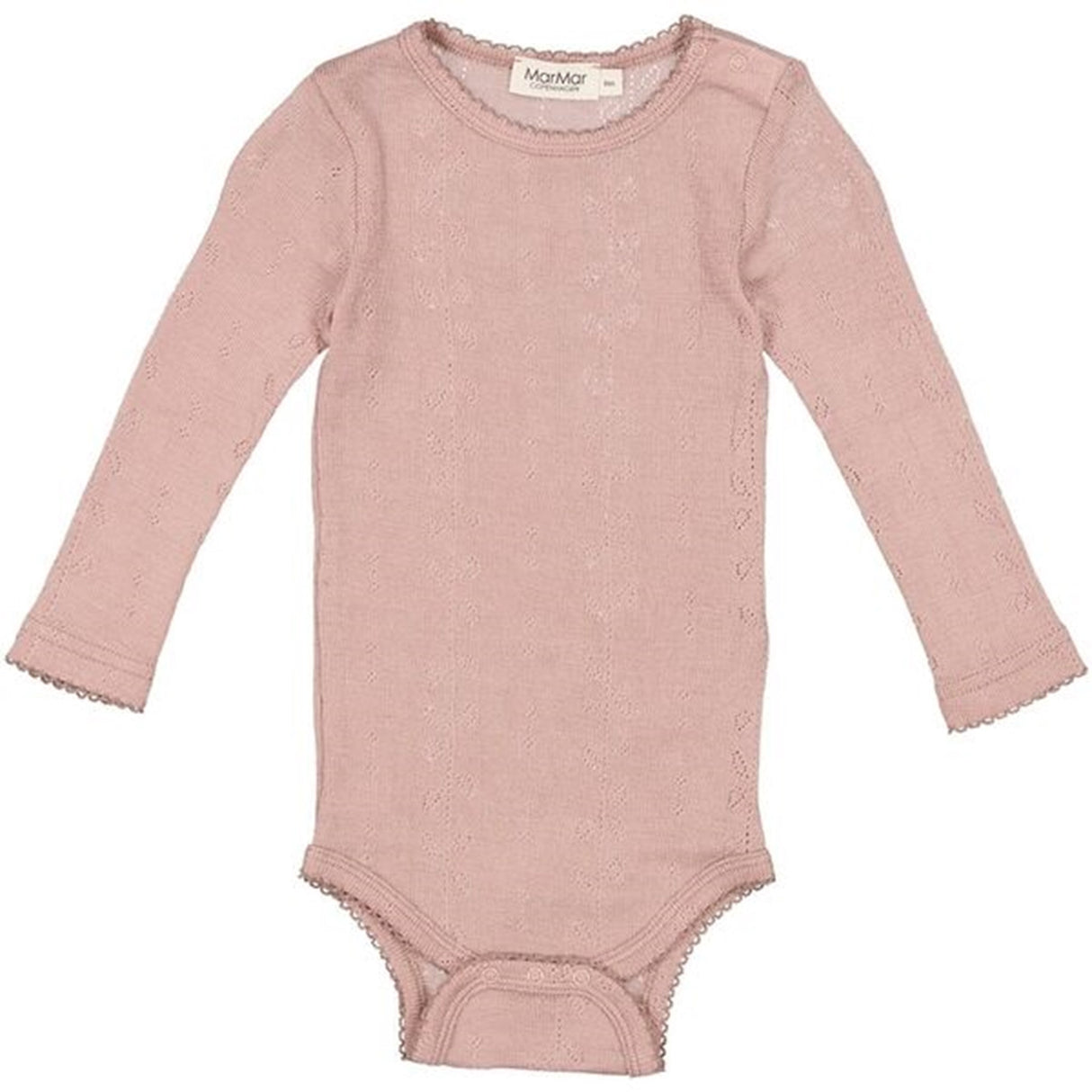 MarMar Wool Pointelle Burnt Rose Benedikte Body