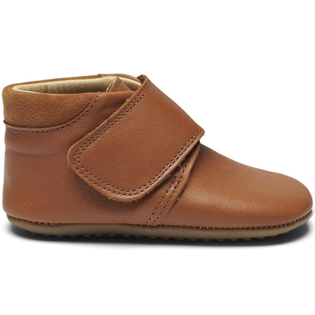 Pom Pom Tøfler Velcro Camel