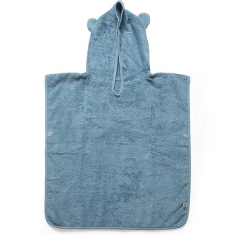 Sebra Poncho Bjørnen Milo Powder Blue