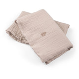 Sebra Stelleunderlag Musselin 2-pakning Seabreeze Beige