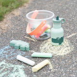 Done by Deer Metal Bottle Croco Green