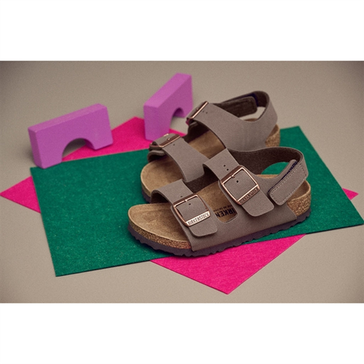 Birkenstock Milano HL Kids Mocha Sandal 4