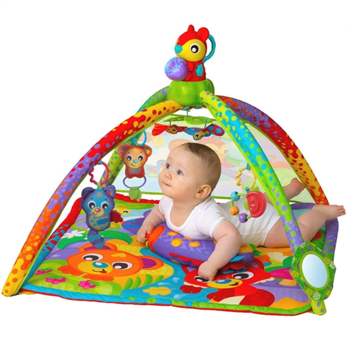 Playgro Aktivitets Gym Med Projektor Woodland