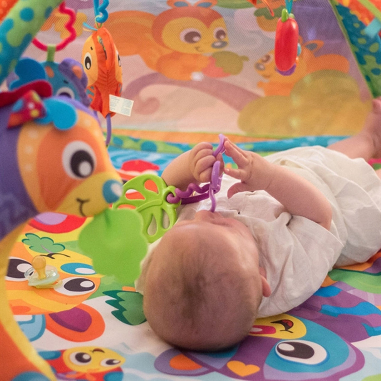 Playgro Aktivitets Gym Med Projektor Woodland