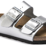 Birkenstock Arizona Kids BF Electric Metallic Silver Sandal