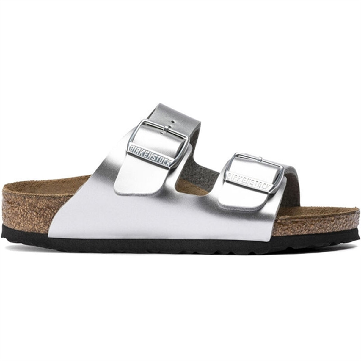 Birkenstock Arizona Kids BF Electric Metallic Silver Sandal 3