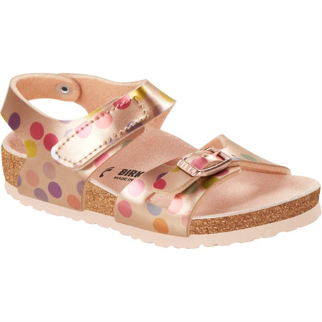 Birkenstock Colorado Kids Metallic Dots Copper Sandal