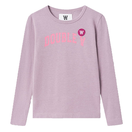 Wood Wood Light Amethyst Kim Arch Logo Genser