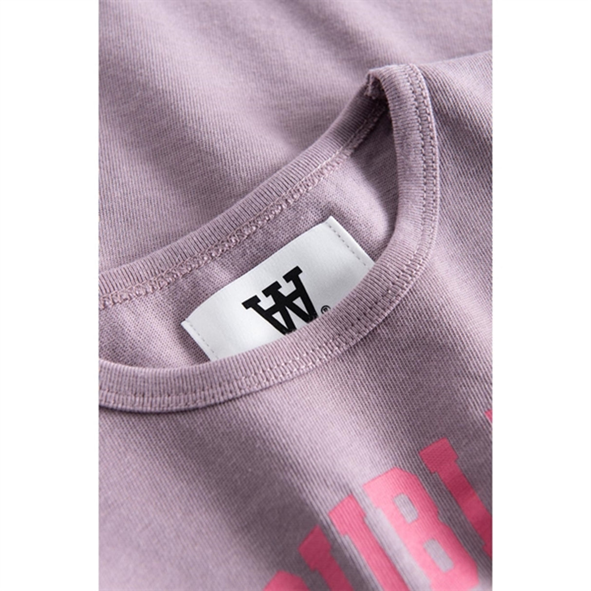 Wood Wood Light Amethyst Kim Arch Logo Genser