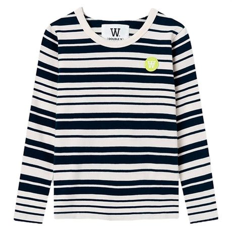Wood Wood Off White/Navy Stripes Kim Genser