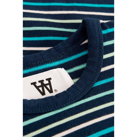 Wood Wood Navy Stripes Kim Stripes Genser