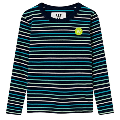 Wood Wood Navy Stripes Kim Stripes Genser