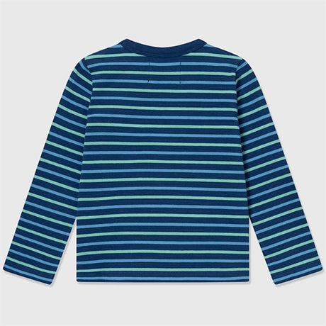 Wood Wood Navy stripes Kim Doggy Patch Genser 2