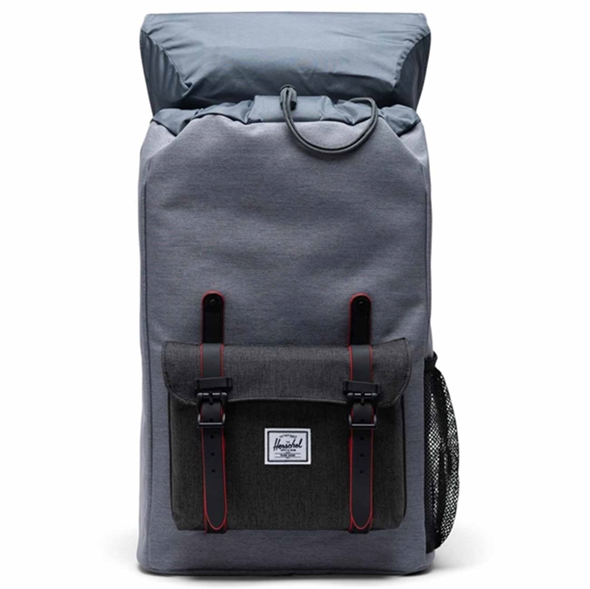 Herschel Little America Youth Backpack Mid Grey Crosshatch/Black Crosshatch 3