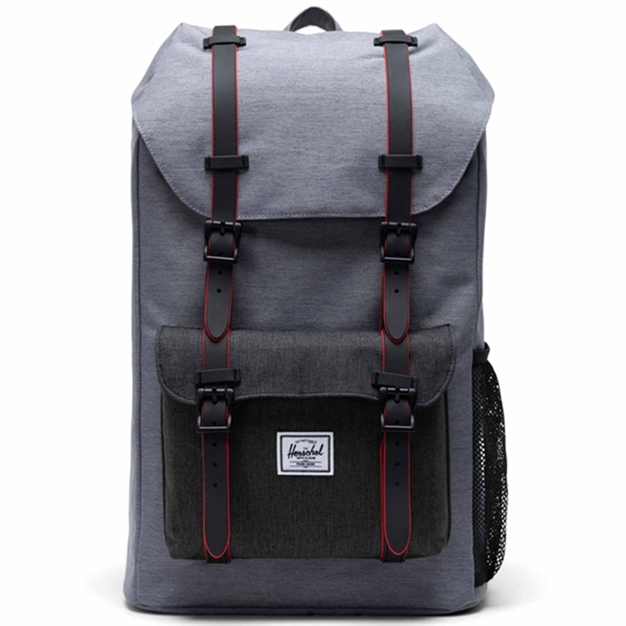 Herschel Little America Youth Backpack Mid Grey Crosshatch/Black Crosshatch