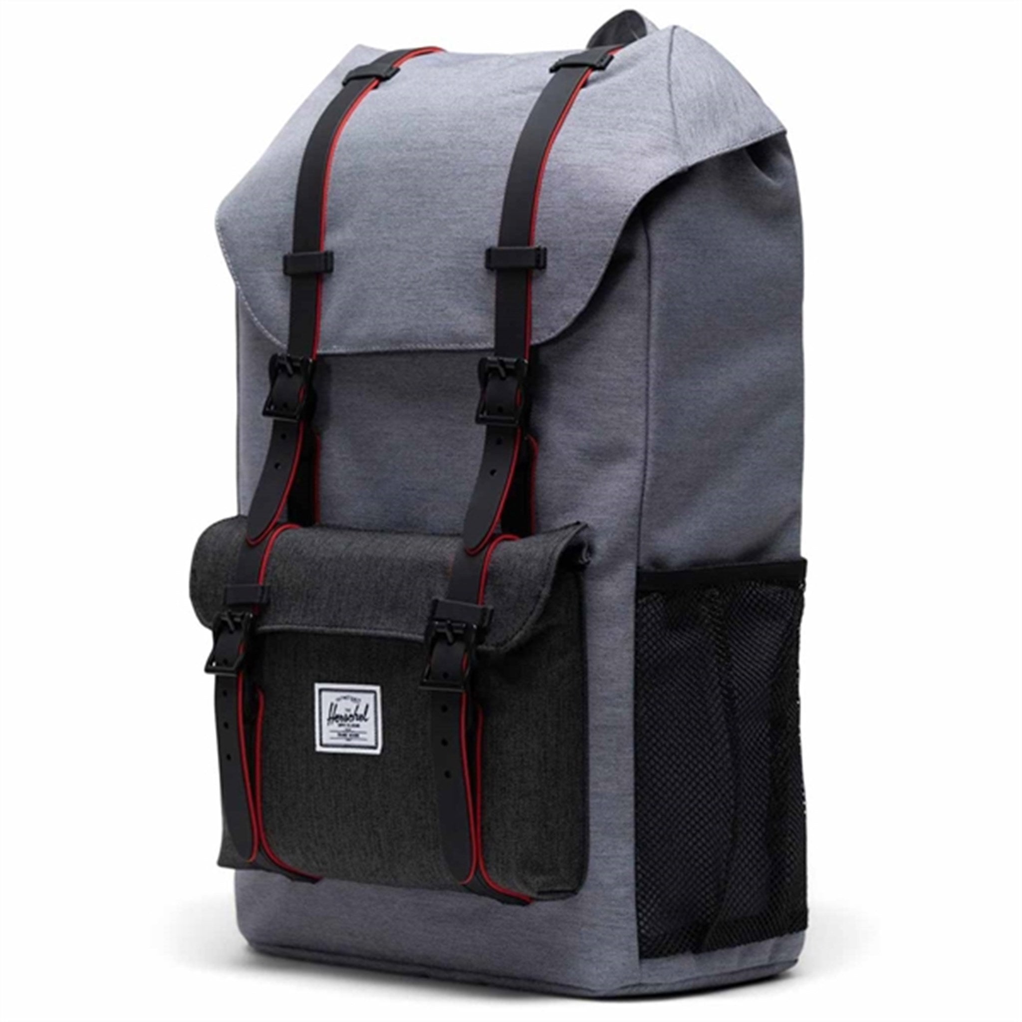 Herschel Little America Youth Backpack Mid Grey Crosshatch/Black Crosshatch 4